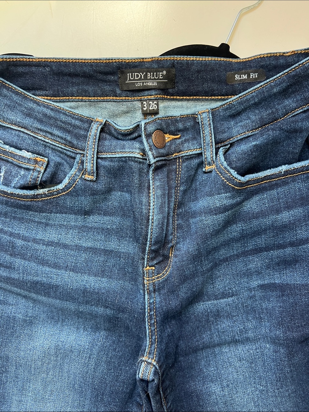 Judy Blue Slim Fit Skinny Jeans in Dark Indigo